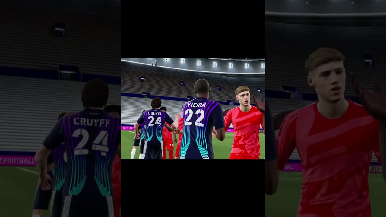 モバイル版でも髪の毛がフサフサしてる!!カッケー!!#shorts #イーフト #efootball #ロナウジーニョ 