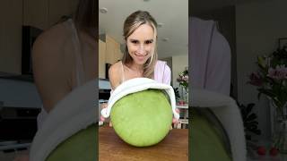 How about a matcha bagel? 💚 #bagels #recipe #sourdough #baking #matcha