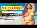 Claudia Rojas American Brand Ambassador Curvy Model Plus Size Fashion Model Biography Lifestyle