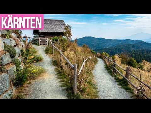 Kärnten Österreich - Urlaub in den Alpen - Burgruine Finkenstein / Dobratsch / Magdalensberg