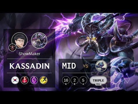 Kassadin Mid vs Fizz - KR Grandmaster Patch 9.9