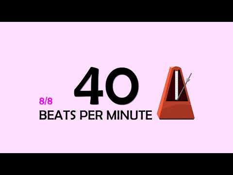 40 BPM 8/8 Metronome