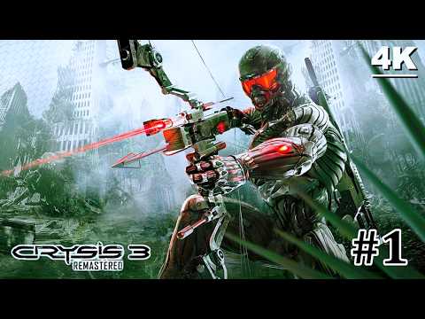 Crysis 3 Remastered Post Human Warrior | Immersive Ultra Realistic Graphics | 4K PC Gameplay