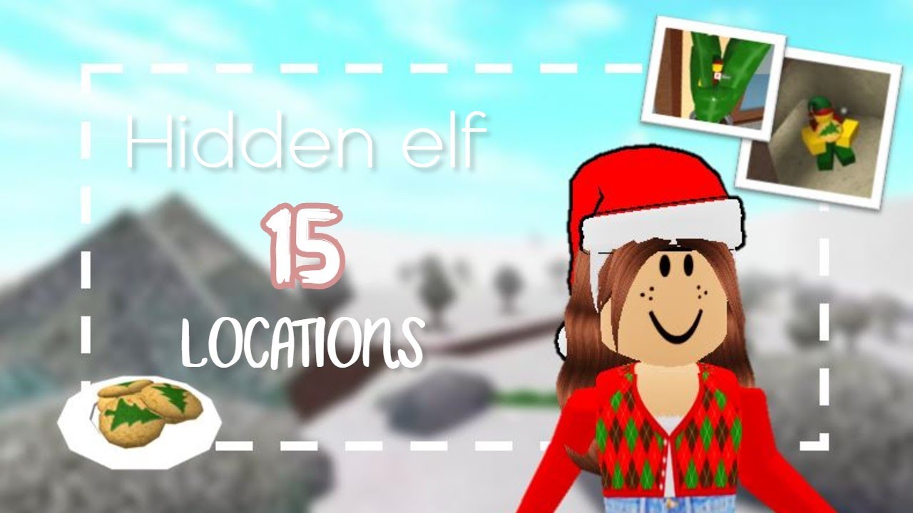All Current Bloxburg Elf Locations - (15!!!!!!!)