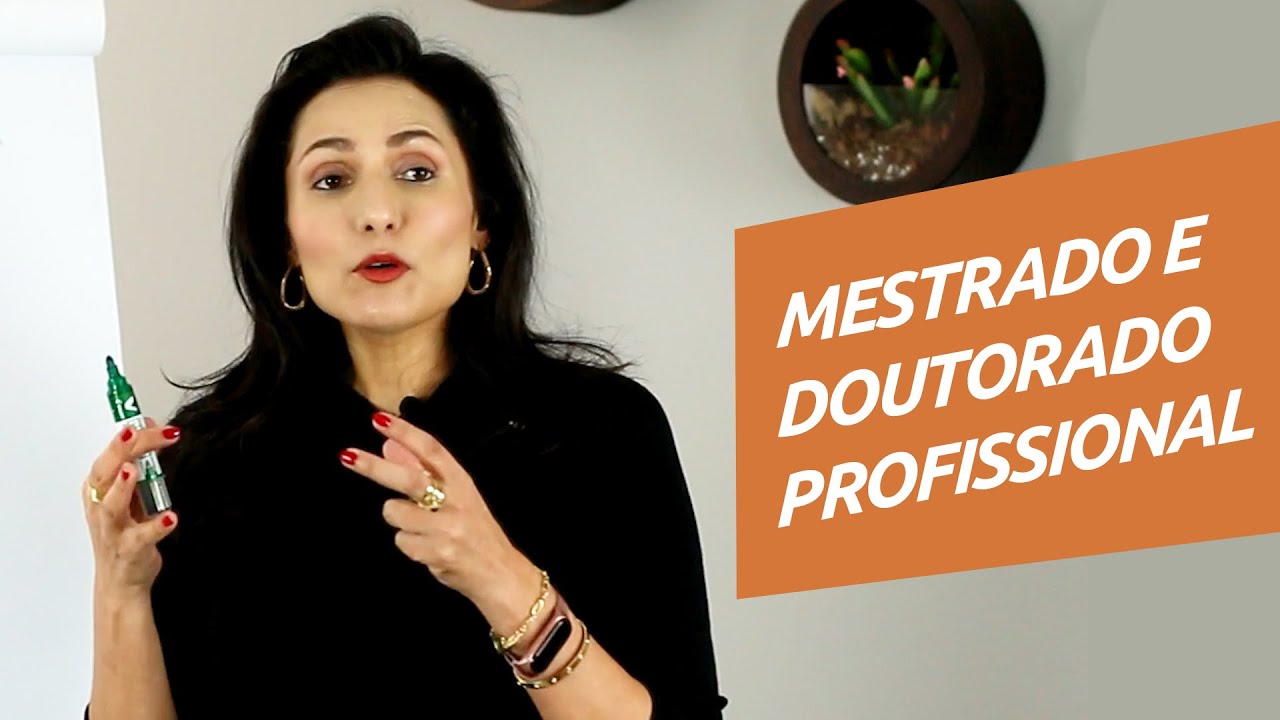 Mestrado Profissional e Doutorado Profissional - Produzir um Produto final! [ Palestra ]