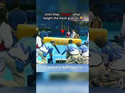 I will never understand how this mistake happened🤦‍♀️ #gymnastics #olympics #vault #fail