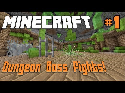 Minecraft - Deep in Dungeon | Dungeon Boss Fights! - Adventure Map