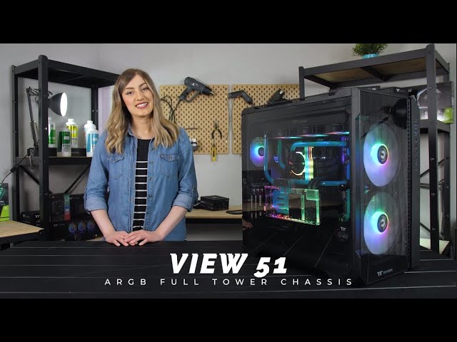 Vỏ Case Thermaltake View 51 Black ARGB Edition Tempered Glass