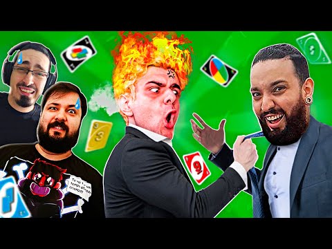 THE BIGGEST RAGE I'VE EVER GONE ON UNO! w/ @CoreDasAntigas, @MrGuinas and @GabsYT.OFICIAL Funny G...