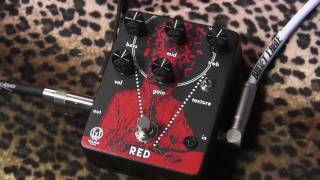 Video thumbnail for Walrus Audio RED high gain distortion pedal demo with Les Paul by gearmanndude