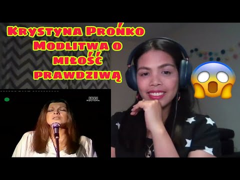 Its MyrnaG REACTS TO Krystyna Prońko - Modlitwa o miłość prawdziwą