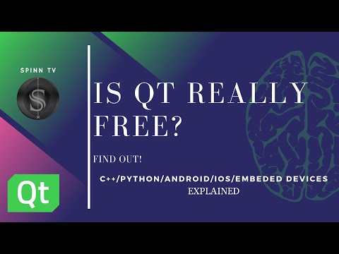Is QT Free to use or NOT?! Is QT Free for commercial use? QT For Python, C++, Android, iOS
