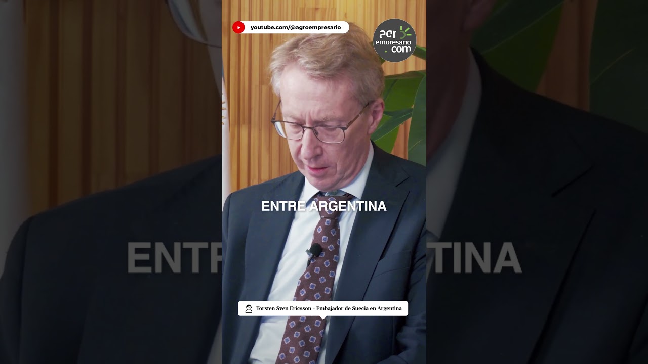 Torsten Sven Ericsson -Embajador de Suecia en Argentina
