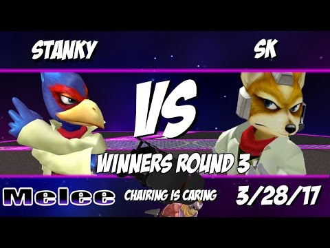 Chairing is Caring #6 3/28/17 - Stanky (Falco) vs. SK (Fox) - SSBM Winner's Quarters