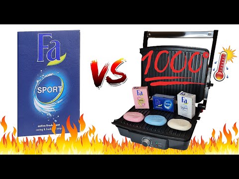 EXPERIMENT ✪ 1000° VS Fa Soaps