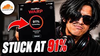 How To Setup Cloudflare WARP + Fix Stuck At 91% Issue