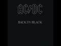AC DC Back In Black Backing Track With Vocals