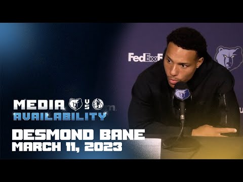 Desmond Bane Press Conference | Grizzlies vs Mavericks | 03.09.23