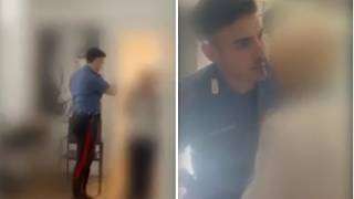 Si finge un carabiniere per rubarle l’oro, ma l’88enne non cade nel tranello: il video dell’arresto