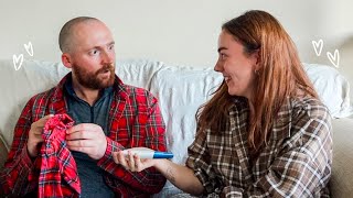 telling my boyfriend I'm pregnant ❤️ *first pregnancy*