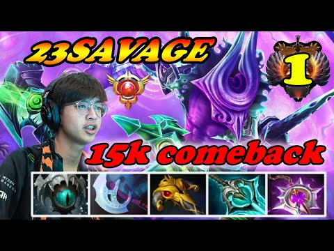 23Savage #1 SEA Faceless Void 15k comeback | Immortal Best Ranked Gameplay