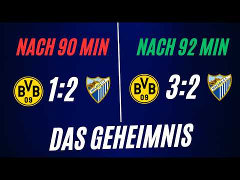 Die KRASSESTE Nachspielzeit der CL Geschichte 😱🤩 | Das Wunder von Dortmund