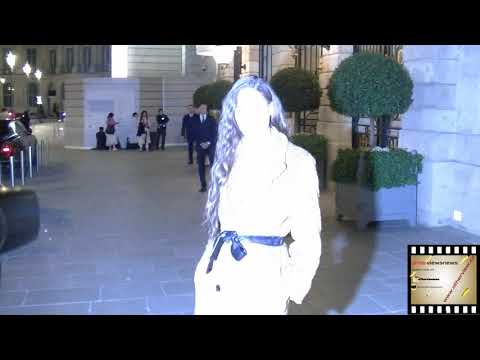 Cindy Bruna  after fashionshow ZADIG&Voltaire ready to wear spring summer 2020