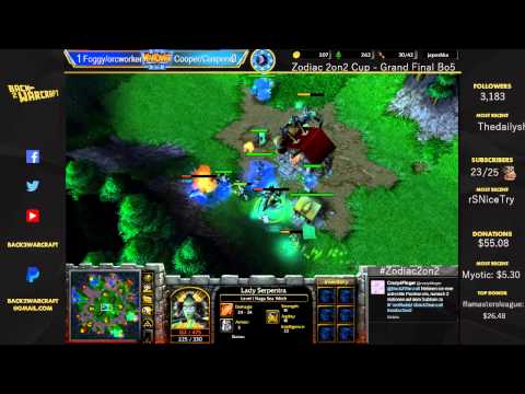 [ENG] Zodiac 2on2 Cup -foggy/orcworker vs. Cooper/Caspend - Grand Finale G2