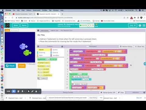 Code org Lesson 15 Level 5a Discoveries Unit 3