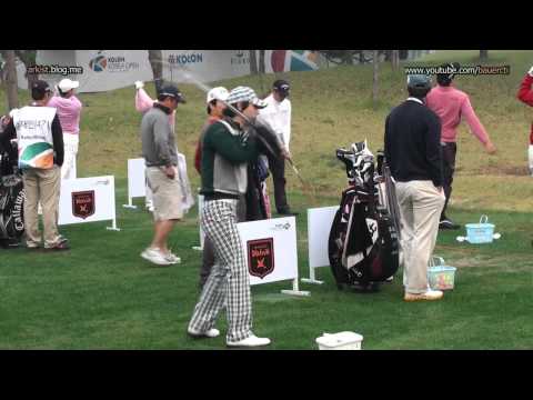 [HD] Kim Dae Hyun - 2011, Range, Practice Golf Swing (4)