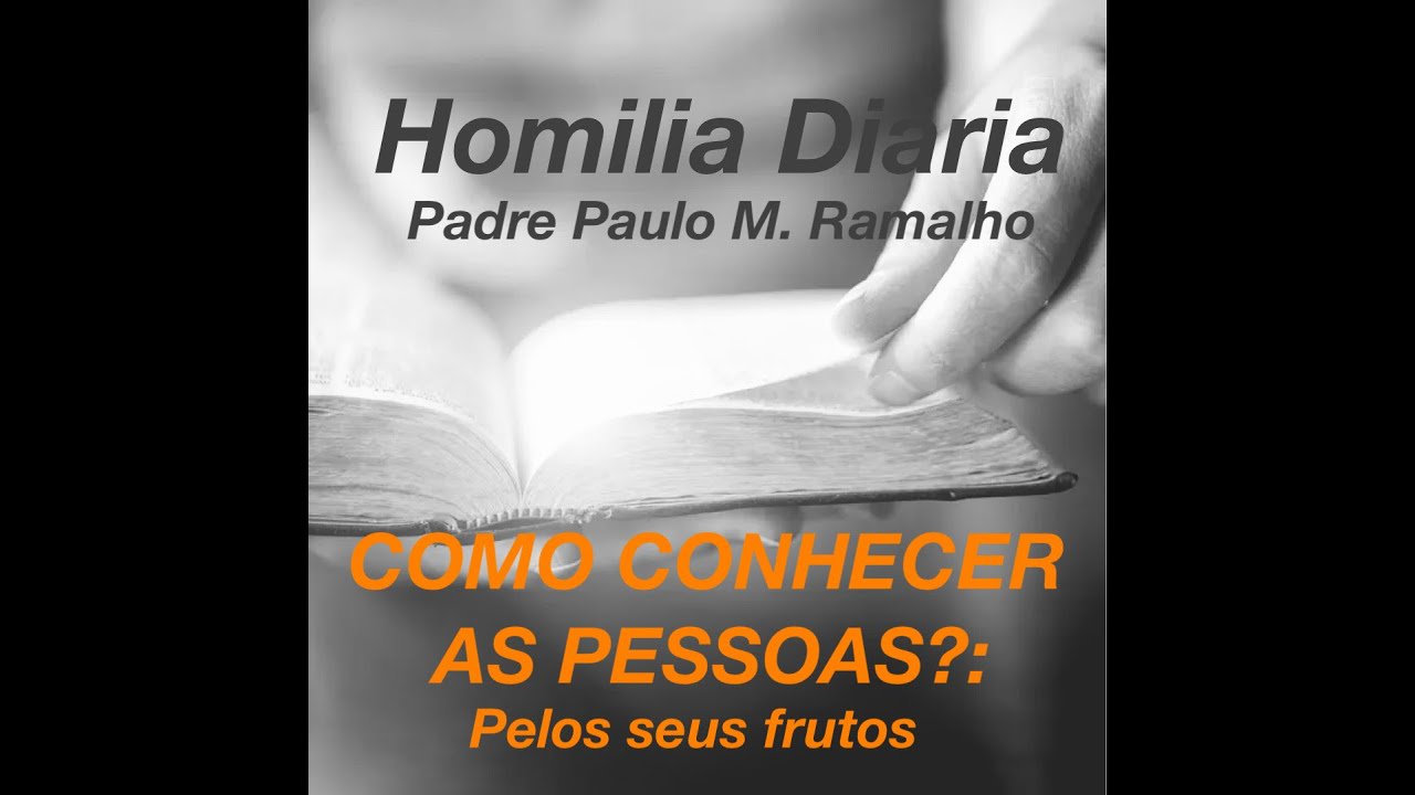 COMO CONHECER AS PESSOAS?: PELOS SEUS FRUTOS