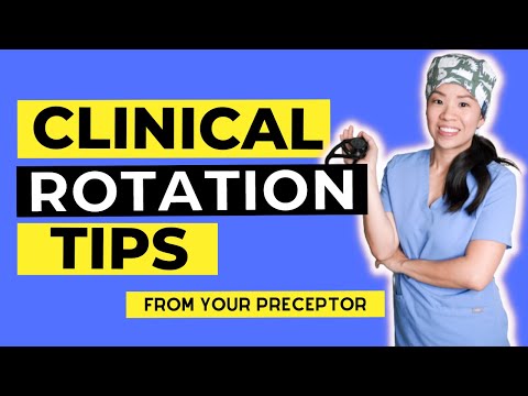 BEFORE you start clinical rotations, WATCH this! Tips from your preceptor!
