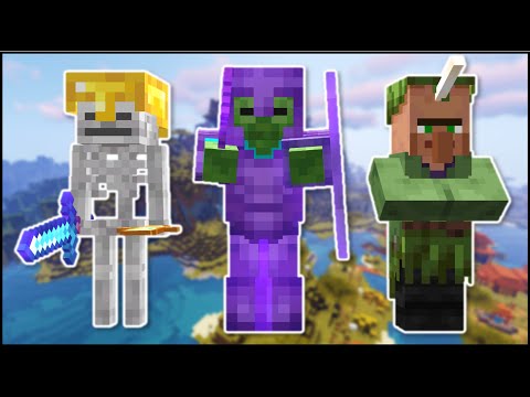 MaxStuff - Minecraft - How To Summon Mobs With Armor And Weapons!