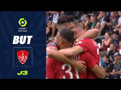 But Jérémy LE DOUARON (10' - SB29) ANGERS SCO - STADE BRESTOIS 29 (1-3) 22/23