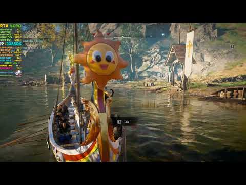 Assassin's Creed Valhalla RTX 4090 PERFORMANCE