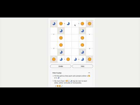 Linkedin Tango 403 Today's answer #Tango - 14/11/2025