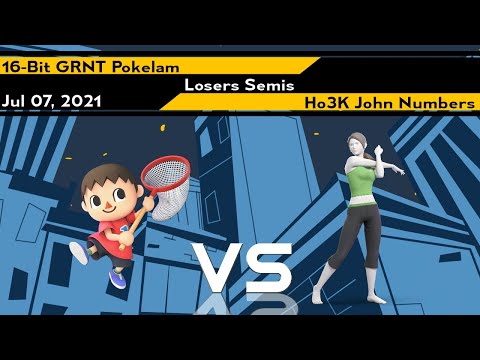 [Smash Ultimate] Xeno206 (L.Semis) - 16-Bit GRNT | Pokelam vs Ho3K | John Numbers