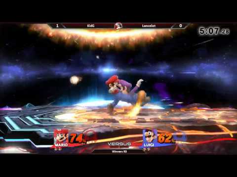 VS Paragon LA Smash 4 Sponsorship - Winners R3 - Lancelot (Luigi) vs KidG (Mario)
