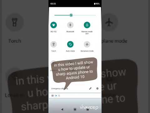 How to update sharp aquos  phone s to latest Android 10 sharp aquos R,R2,R3,Zero with proof