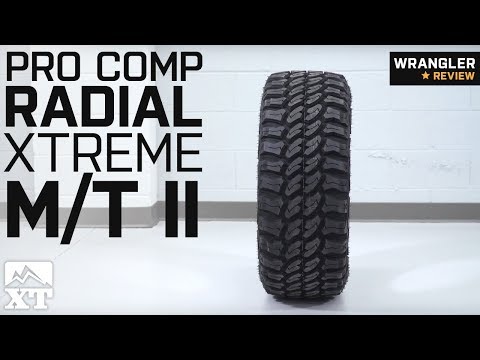 Jeep Wrangler Pro Comp Radial XTreme M/T II (31-35') (1987-2018 YJ, TJ, JK & JL) Review