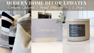 MODERN HOME DECOR UPDATES | TARGET HAUL | CARAWAY COOKWARE | SPRING WHITE BARN CANDLES | VLOG 2022