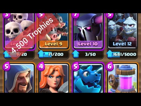 NEW META!!best royal hogs deck in clash royale