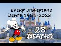 Every Single Death At Disneyland From 1955 To 2023