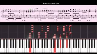 ピアノ楽譜で KIMONO♥PRINCESS (DDRX2) Piano Version