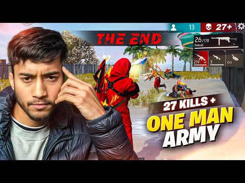 Unstoppable 27 Kills Solo Vs Squad Gameplay | Free Fire