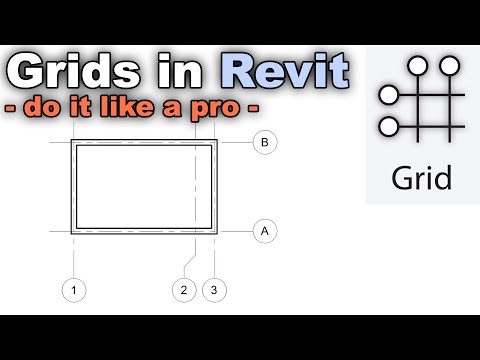 Grids in Revit - Beginner to PRO Tutorial