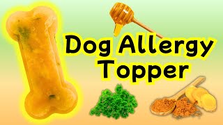 Natural Dog Treat Topper for Allergy Relief | Easy Recipe with Health Benefits