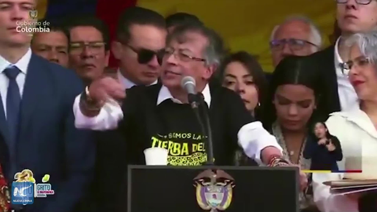 Petro da su último discurso como presidente en el Día de la Independencia de Colombia
