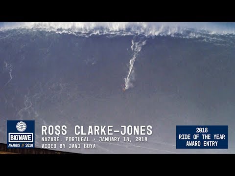 Ross Clarke-Jones at Nazaré  - 2018 Ride of the Year Award Entry - WSL Big Wave Awards