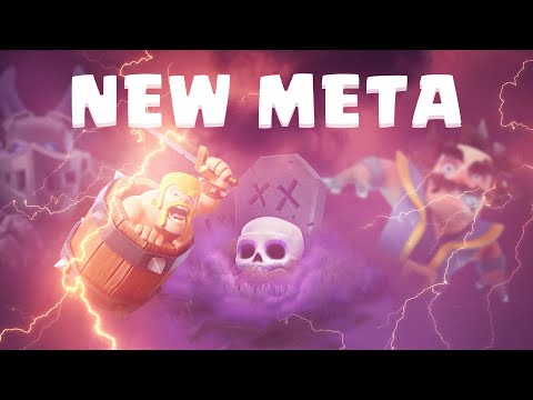 CANNON CART IS BACK! NEW GRAVEYARD CONTROL DECK - Clash Royale
